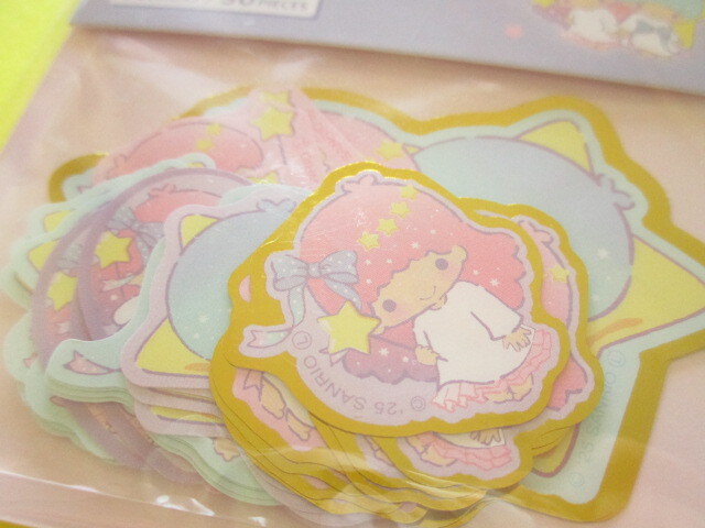 Photo: Kawaii Cute Sticker Flakes Sack Sanrio *Little Twin Stars (415976)