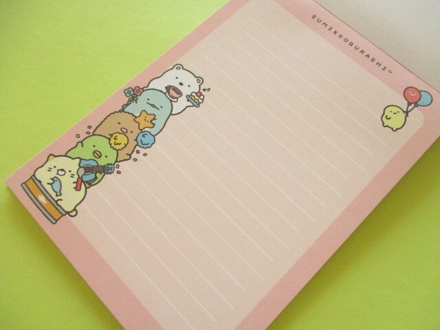 Photo: Kawaii Cute Large Memo Pad Sumikkogurashi San-x *Sumikko no Okiniiri  (MH29401)
