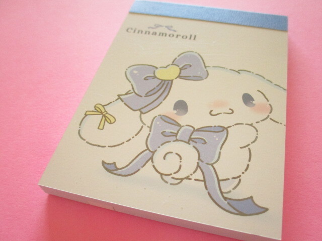 Photo1: Kawaii Cute Mini Memo Pad Cinnamoroll Crux *るんるんリボン (135349）