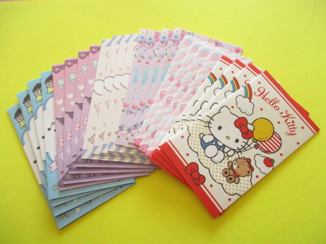 Photo: 6 packs Kawaii Cute Mini Envelopes Pochibukuro Sanrio Characters Set (018892-25)