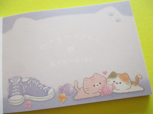 Photo: Kawaii Cute Mini Memo Pad Mogu♡nyan Kamio Japan *Candy (230807)