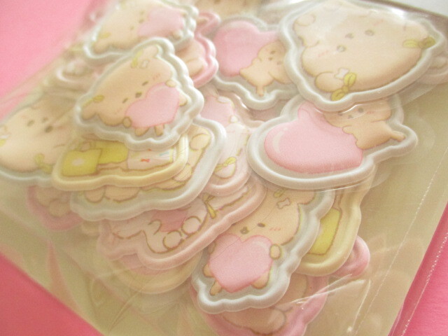 Photo: Kawaii Cute Funi Funi Seal Bits Sticker Flakes Sack San-x *Ishiyowachan (SE71708)