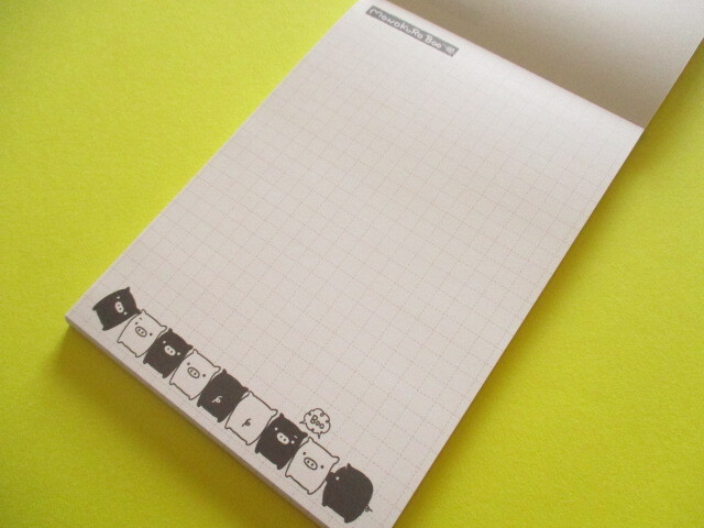 Photo: Kawaii Cute Large Memo Pad San-x *Monokuro Boo (MH31203)