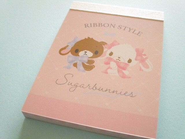 Photo1: Kawaii Cute Item Collection Mini Memo Pad Sanrio *Sugarbunnies (307800)