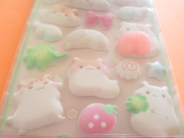 Photo: Kawaii Cute Special Puffy Sickers Sheet Q-Lia *Hamu Hamu Angel (01195)