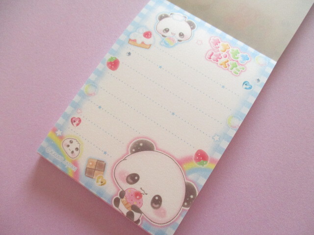 Photo: Kawaii Cute Mini Memo Pad Mochi Mochi Panda Kamio Japan *平成レトロもちもちぱんだ (231775)