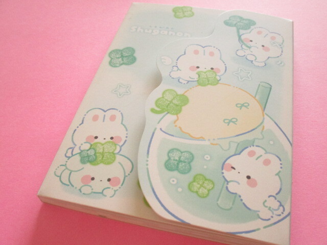 Photo1: Kawaii Cute Large Memo Pad Shuganon Kamio Japan *Clover (232030)