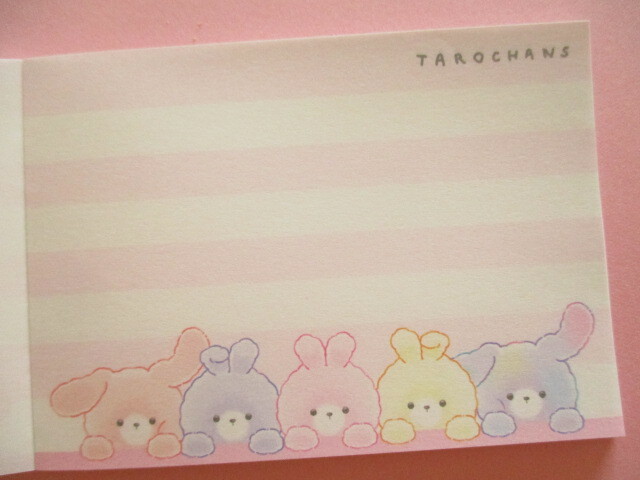 Photo: Kawaii Cute Tarochans Mini Memo Pad Crux *ウサタロピンク (139292)