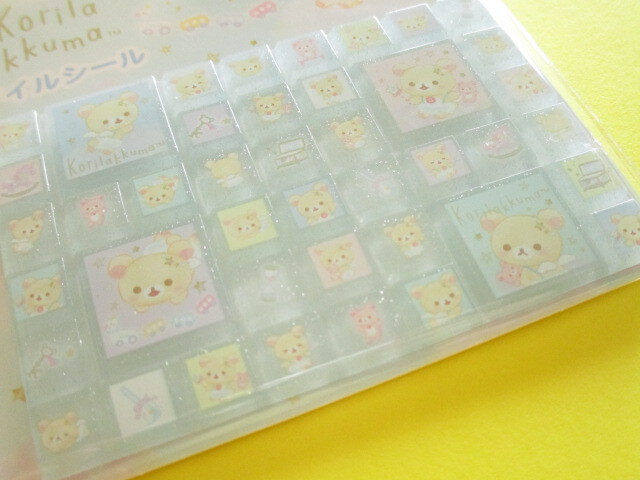 Photo: Kawaii Cute Tile Stickers Sheet San-x *Korilakkuma (SE73102)
