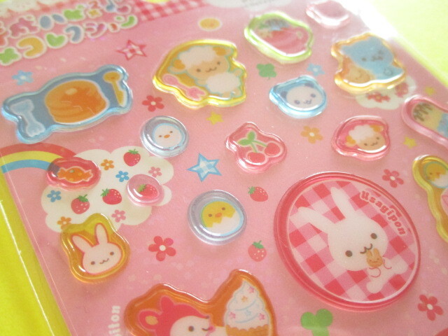 Photo: Kawaii Cute Sticker Sheet 平成ハピ×2 コレクション San-x *なかよしネット (SE74501)