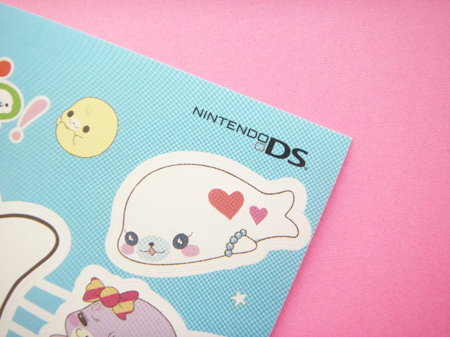 Photo: Kawaii Cute Mamegoma Small Sticker Sheet Nintendo DS Novelty